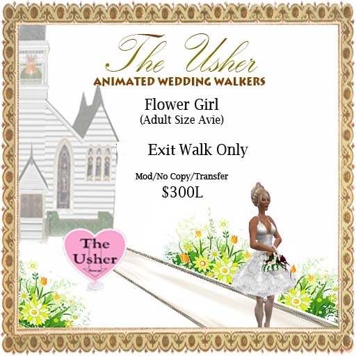 Flower Girl Adult Walk - Exit Walk