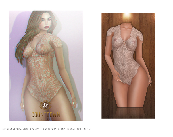 Countdown Daliah Lingerie White (Rezz)