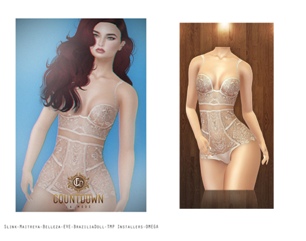 Countdown Nicki Nude Lingerie (Rezz)