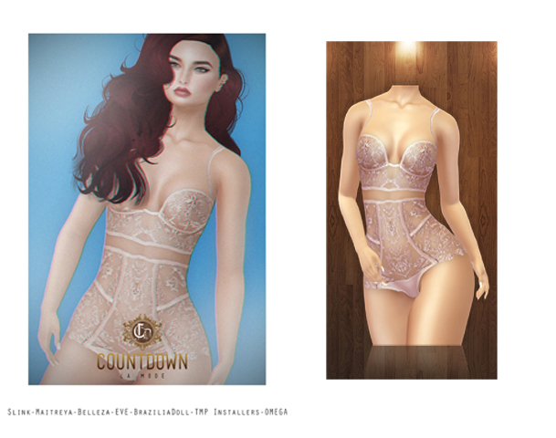 Countdown Nicki Pink Lingerie (Rezz)