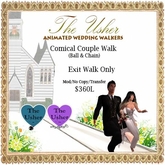 Comical Wedding Walk For Two Avatars - Exit Walk