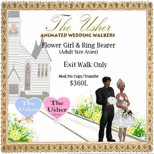 Flower Girl And Ring Bearer (Adult) Wedding Walk - Exit Walk
