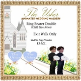 Wedding Walk For Two Ring Bearer's (Child) - Exit Walk