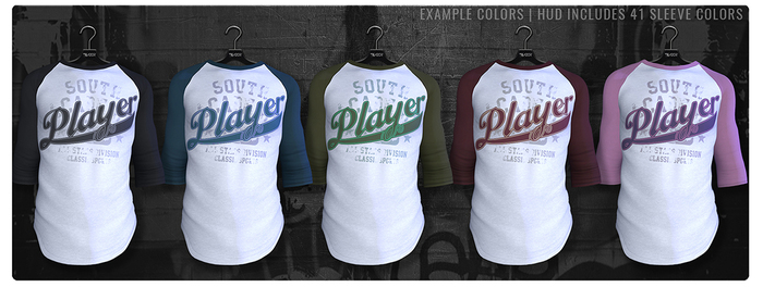 Razor/// Baseball Shirt - Player w/ HUD