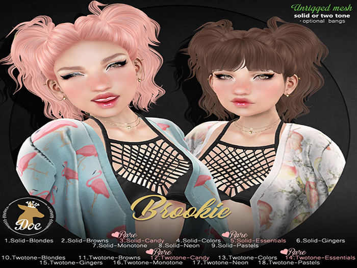 9.Doe: Brookie (solid) - Pastels