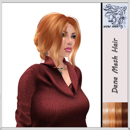 (WOW Hair) Dana Mesh Hair Reds