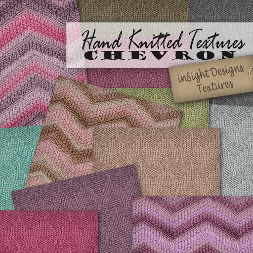 ID | Hand Knitted wool Chevron Full Permission Seamless Textures | insight designs