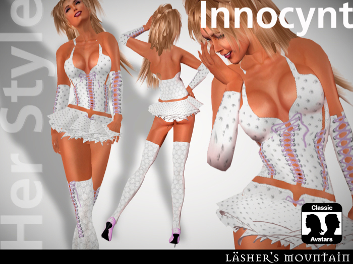 Innocynt - White corset style costume dress - Resell