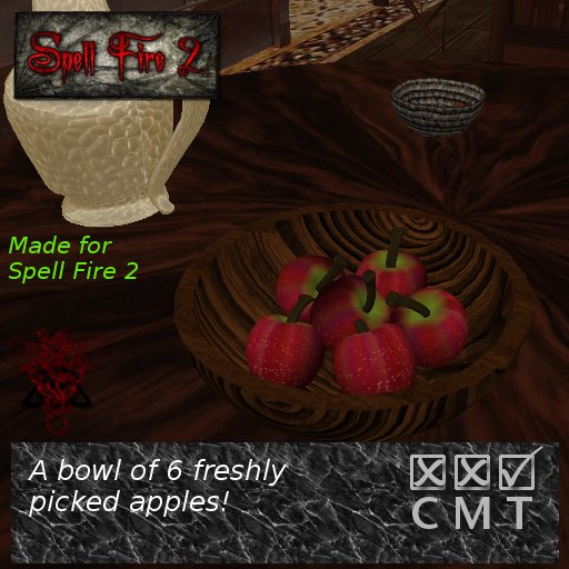 Bowl of Apples )<SF2>(