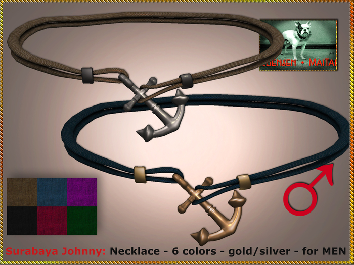 Bliensen + MaiTai - Surabaya Johnny - necklace for men