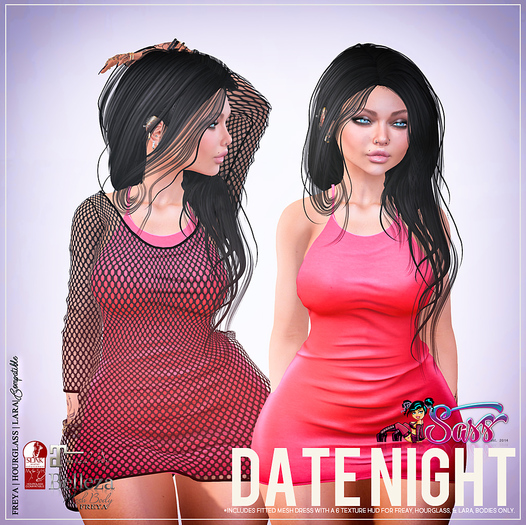 sass [date night dress] FREYA HOURGLASS LARA