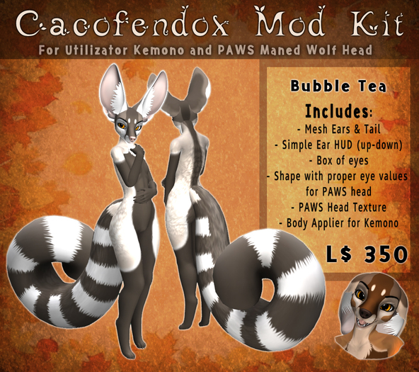 . : Chimera : . Cacofendox Mod _ BubbleTea