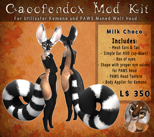 . : Chimera : . Cacofendox Mod _ MilkChoco