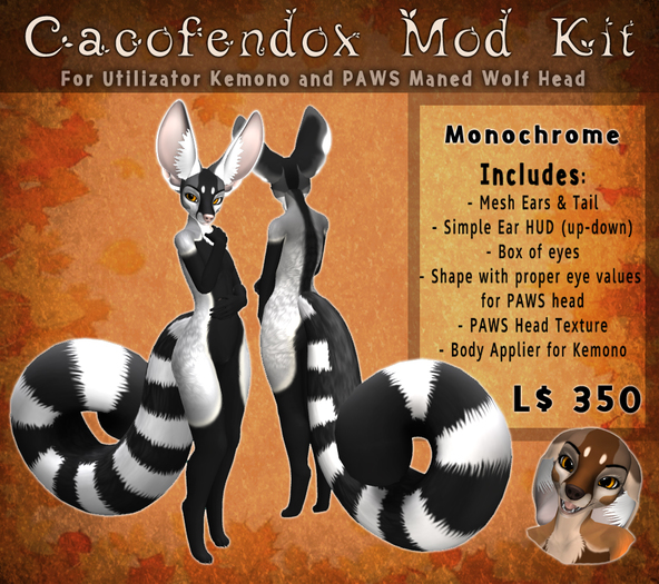 . : Chimera : . Cacofendox Mod _ Monochrome