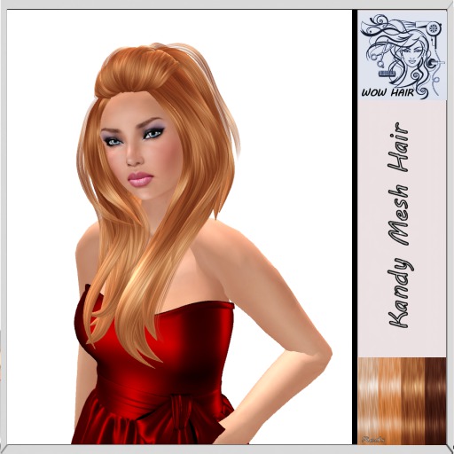 (WOW Hair) Kandy Mesh Hair Reds