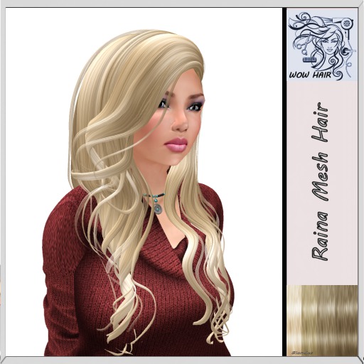 (WOW Hair) Raina Mesh Hair Blondes