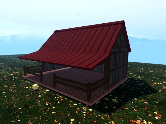 ~Le Chanticleer Farm~ Little Open Barn