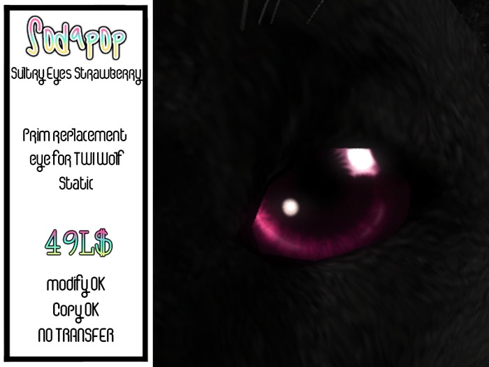 TWI Wolf - Sultry Eyes Strawberry