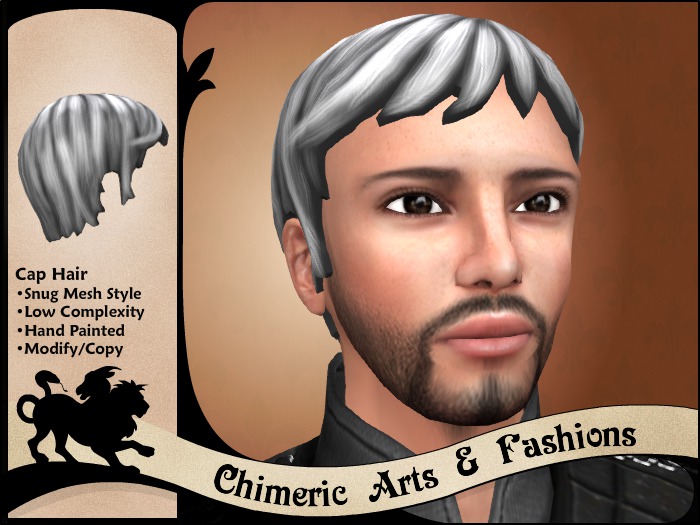 Chimeric Fashions - Cap Hair (Grey)