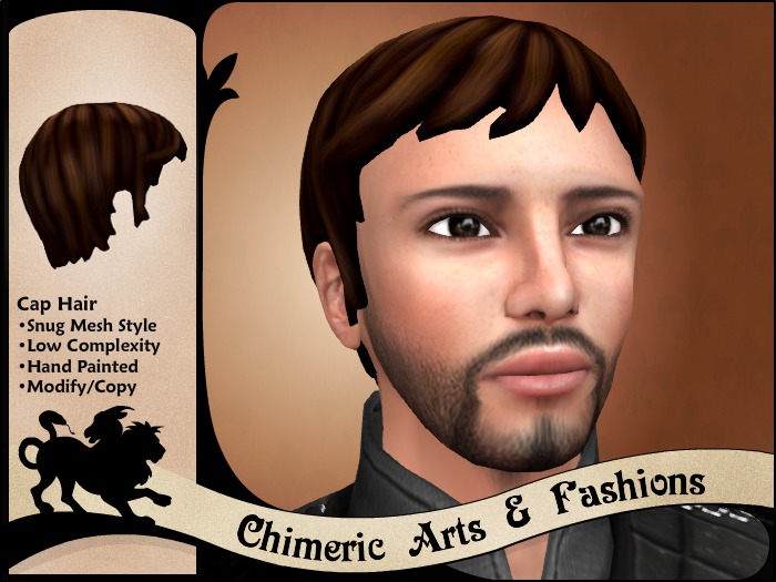~Chimeric Fashions~ Cap Hair (Brown)