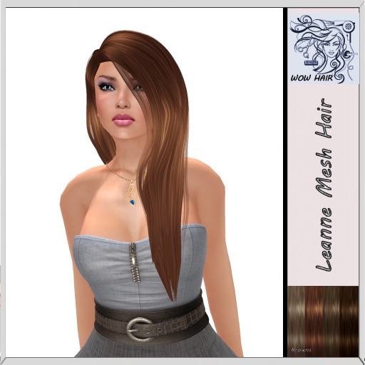 (WOW Hair) Leanne Mesh Hair Browns