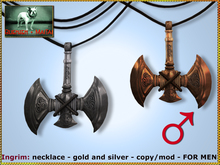 Bliensen + MaiTai - Ingrim - Necklace - for men