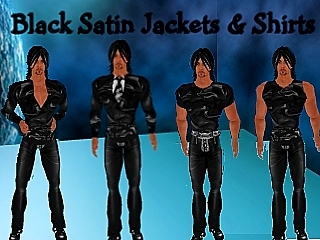Black Satin Jacket