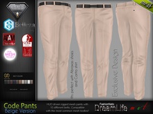 Code Formal Pants Beige- Fashionnatic