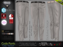 Code Formal Pants Grey - Fashionnatic