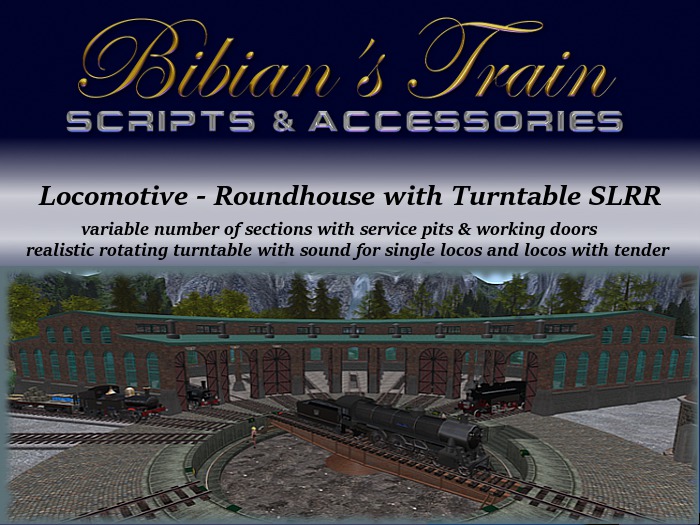 Roundhouse & Turntable (vintage) SLRR