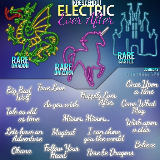[Kres] Electric Ever After - Dragon RARE