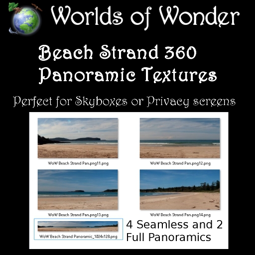WoW Beach Strand Panoramic Textures [FP]