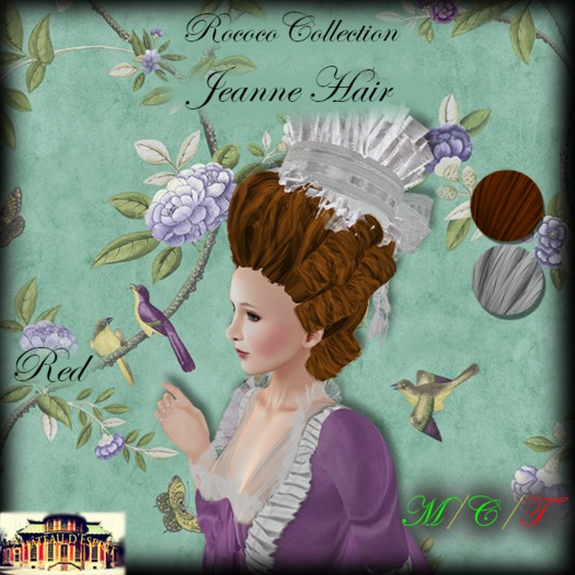 ~CdE~ Rococo Jeanne Hair RED