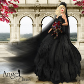 Carrie, black wedding by Angel Dessous