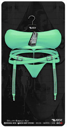 Razor/// Hellion Bikini - Mint
