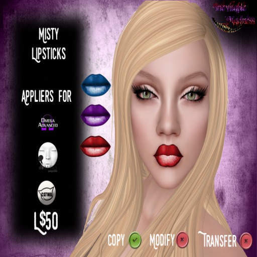 .:IM:. Misty Lipsticks