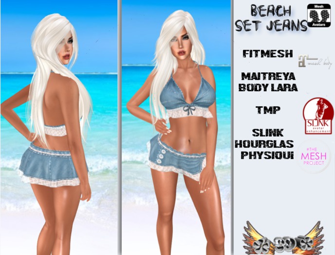 *CD* Beach Jeans ( Slink, TMP; Maitreya )