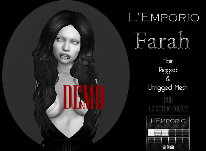 D*E*M*O* L'Emporio ::*Farah*:: Hair Gothic Colors