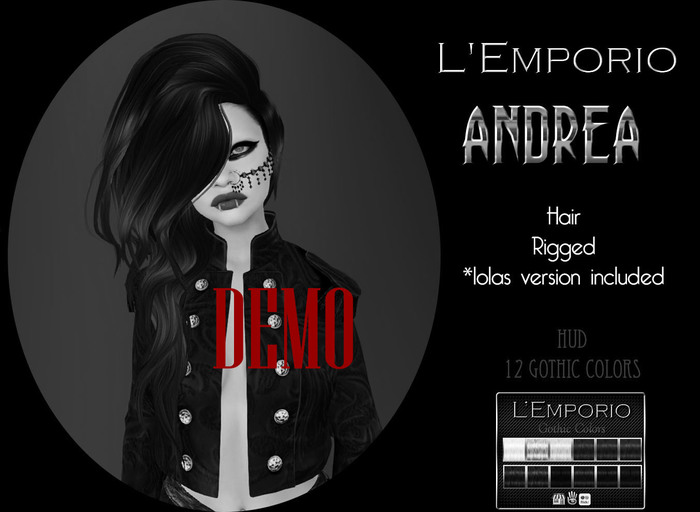 D*E*M*O* L'Emporio ::*Andrea*:: Hair Gothic Colors