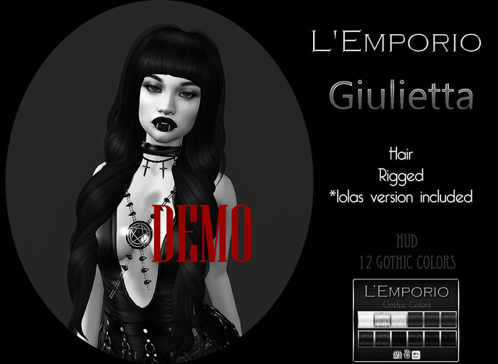 Second Life Marketplace - D*E*M*O* L'Emporio ::*Giulietta