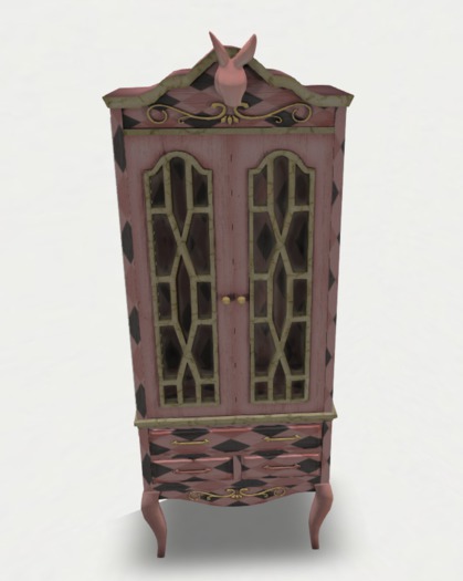 GIGI - bunny cabinet pink RARE