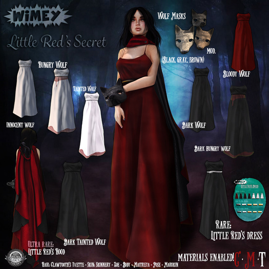 Wimey: Little Red's Dress S RARE