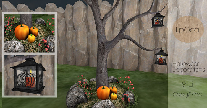 LpOca Halloween Decorations{tree}
