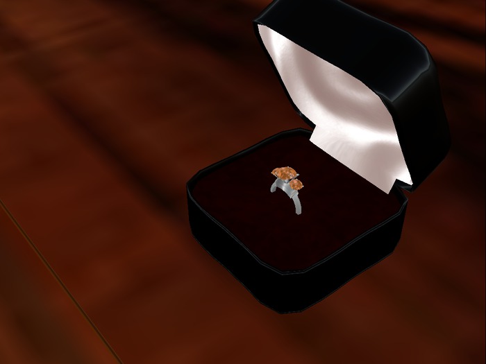 silver ring 3 topaz