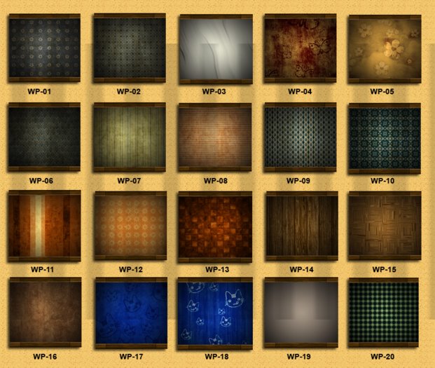 ASD Full Perm 20 Texture Wallpaper Mix