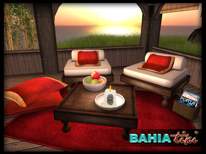 Bahia Tiki-Belize Lounge Set