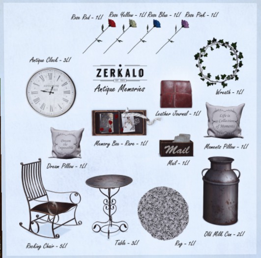 [ zerkalo ] Antique Memories - Memory Box - RARE