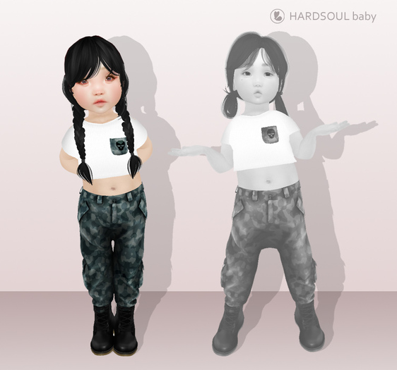 [HD] Baby Military Set  - B