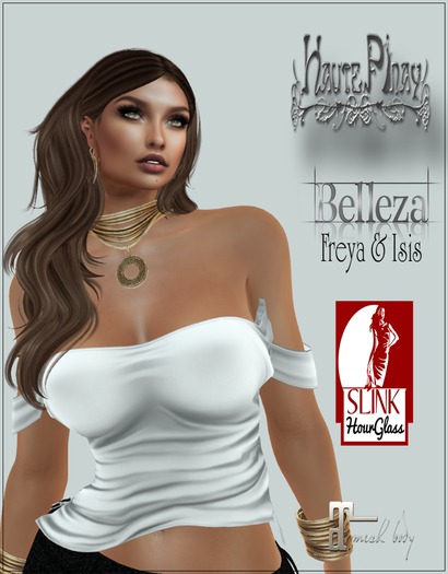 HautePinay - Off Shoulder Top - White