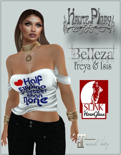 HautePinay - Off Shoulder Top - Half Filipino